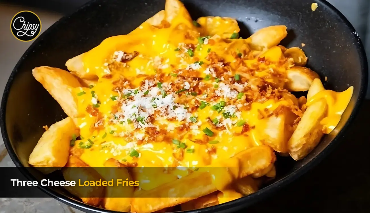 Three Cheese Loaded Fries